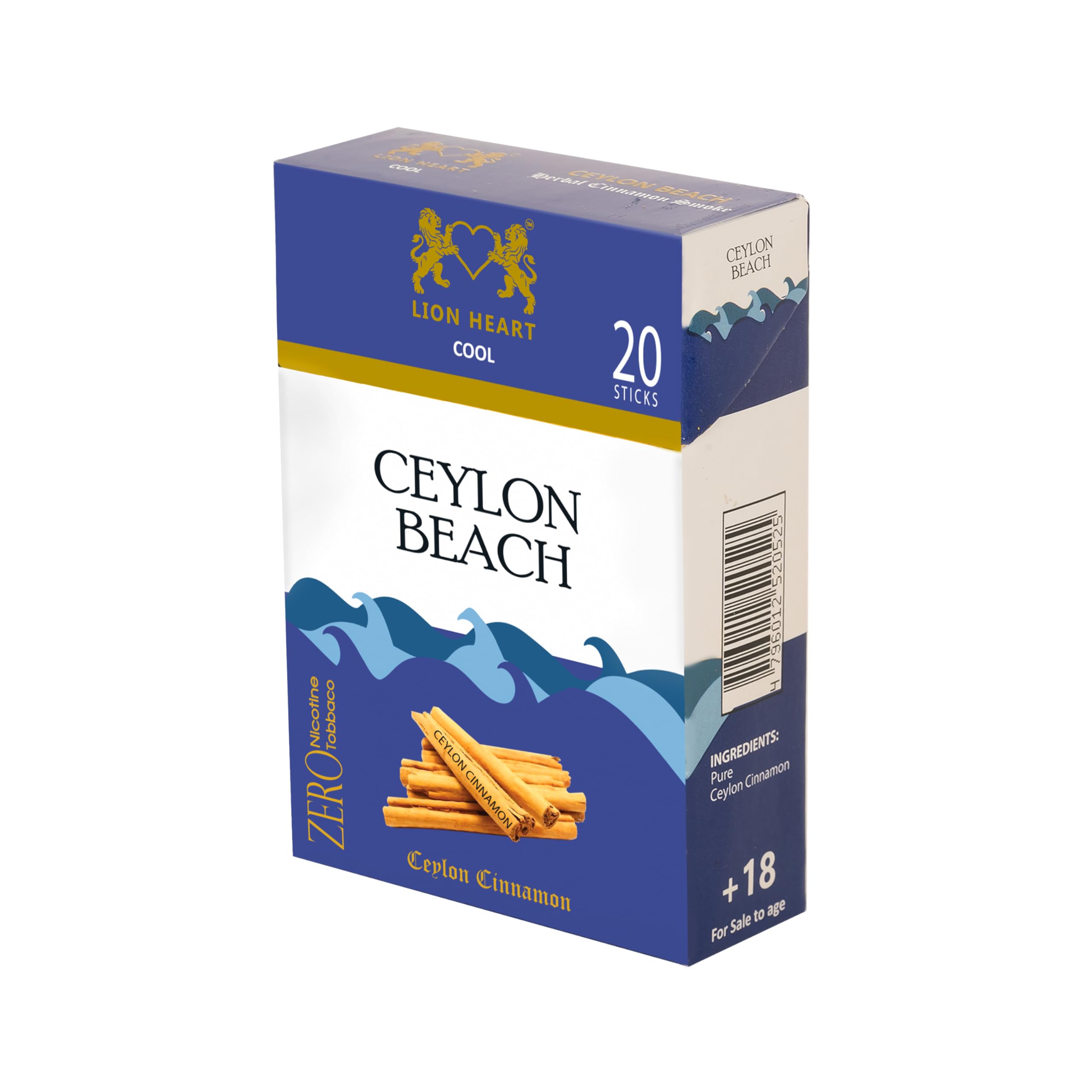 cigarette cinnamon Ceylon Beach Pure Cinnamon Premium Cigarette