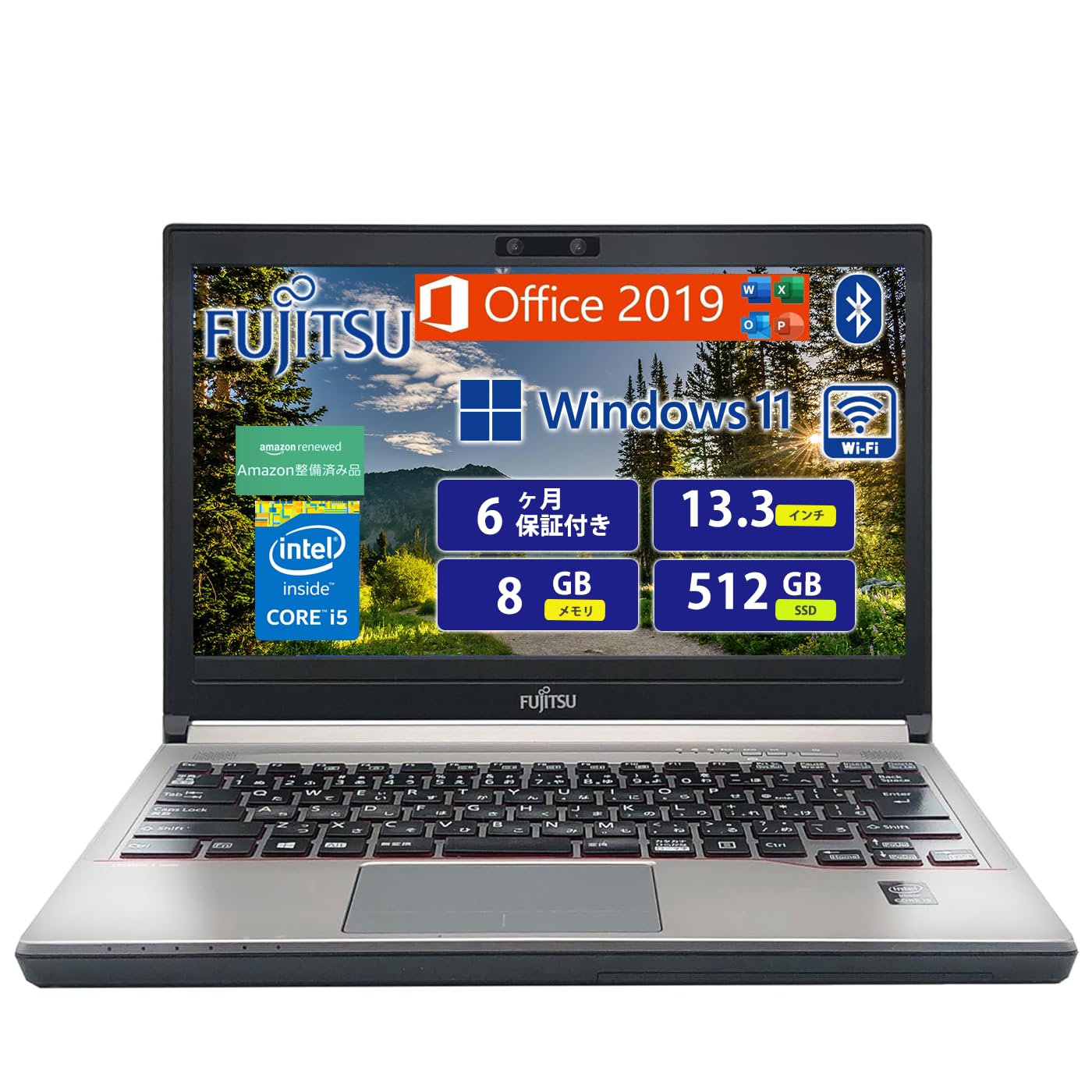 Amazon.co.jp: 【整備済み品】富士通 ノートPC FUJITSU LIFEBOOK E734