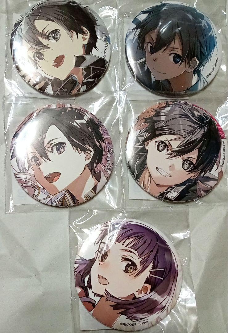 ソードアート・オンライン キリト くじ引き堂 缶バッジ 22個 セット