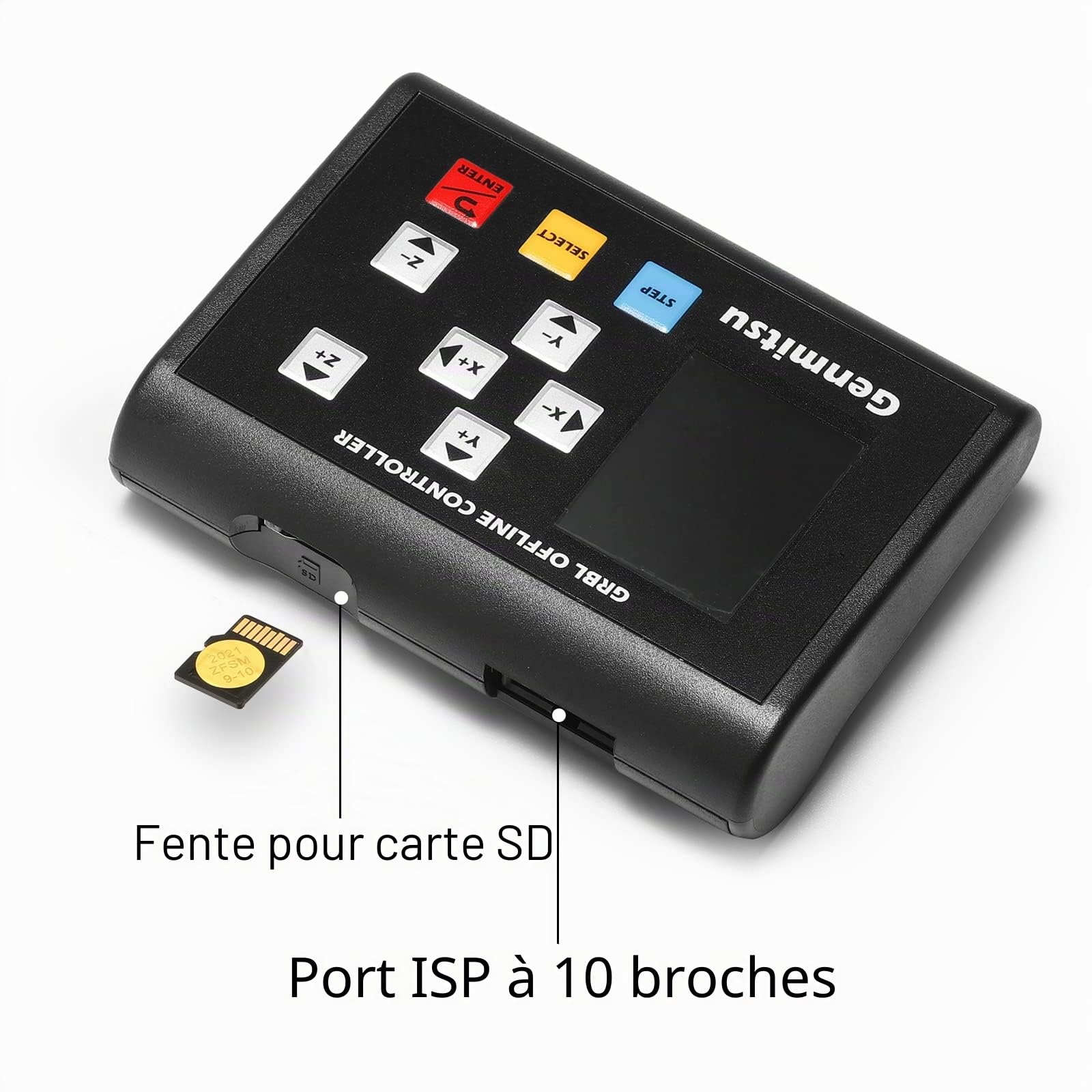 Genmitsu Contrôleur hors ligne, module de commande hors ligne pour machine laser Genmitsu 3018-PROVer V2, 3020-PRO MAX V2, Jinsoku LC-50 Plus