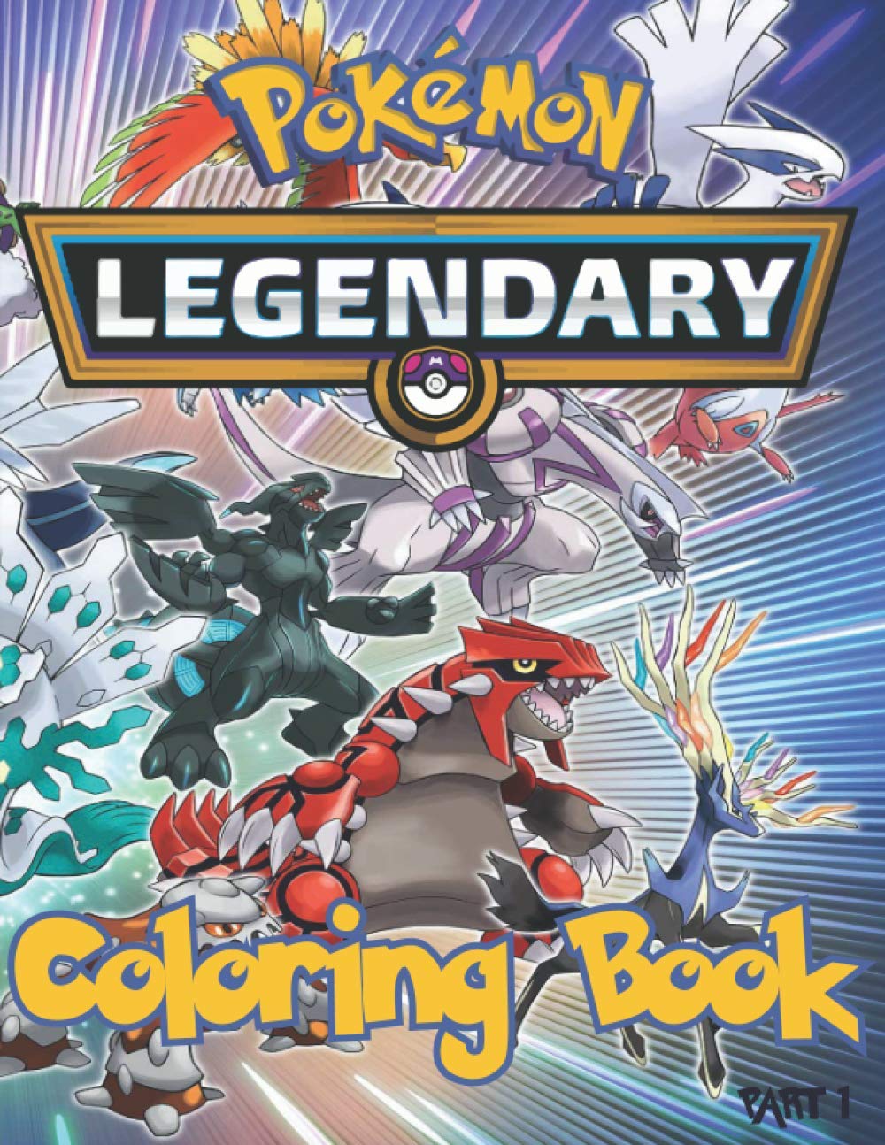 Legendary Pokemon Coloring Book 28 Legendary Pokemon Colouring Pages ...