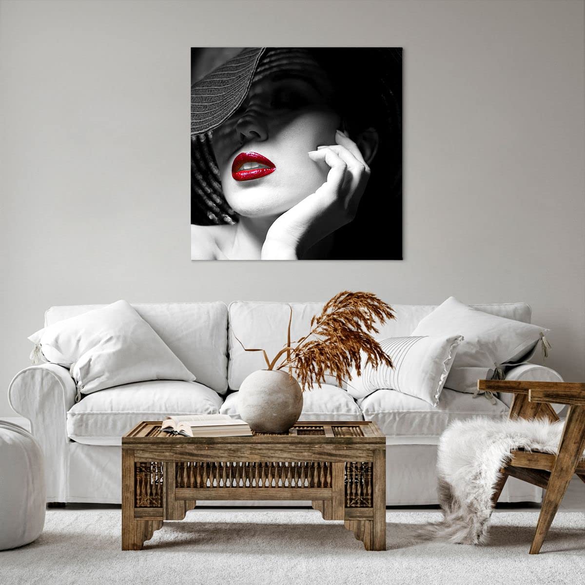 Quadro Su Tela Astratto 140x50cm - Decorazione Moderna Per Pareti - Foto 3