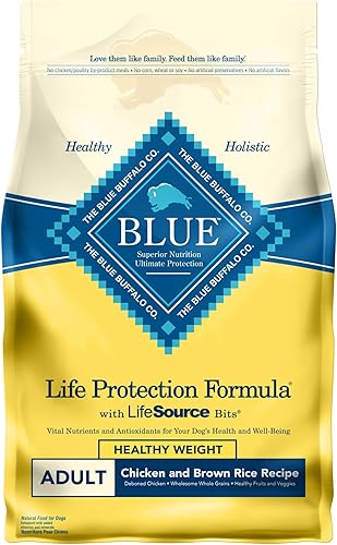 Vista 38 de Blue Buffalo Life Protection Formula - Alimento para perros pollo natural y arroz integral, alimento seco para perros adultos, bolsa de 34 libras