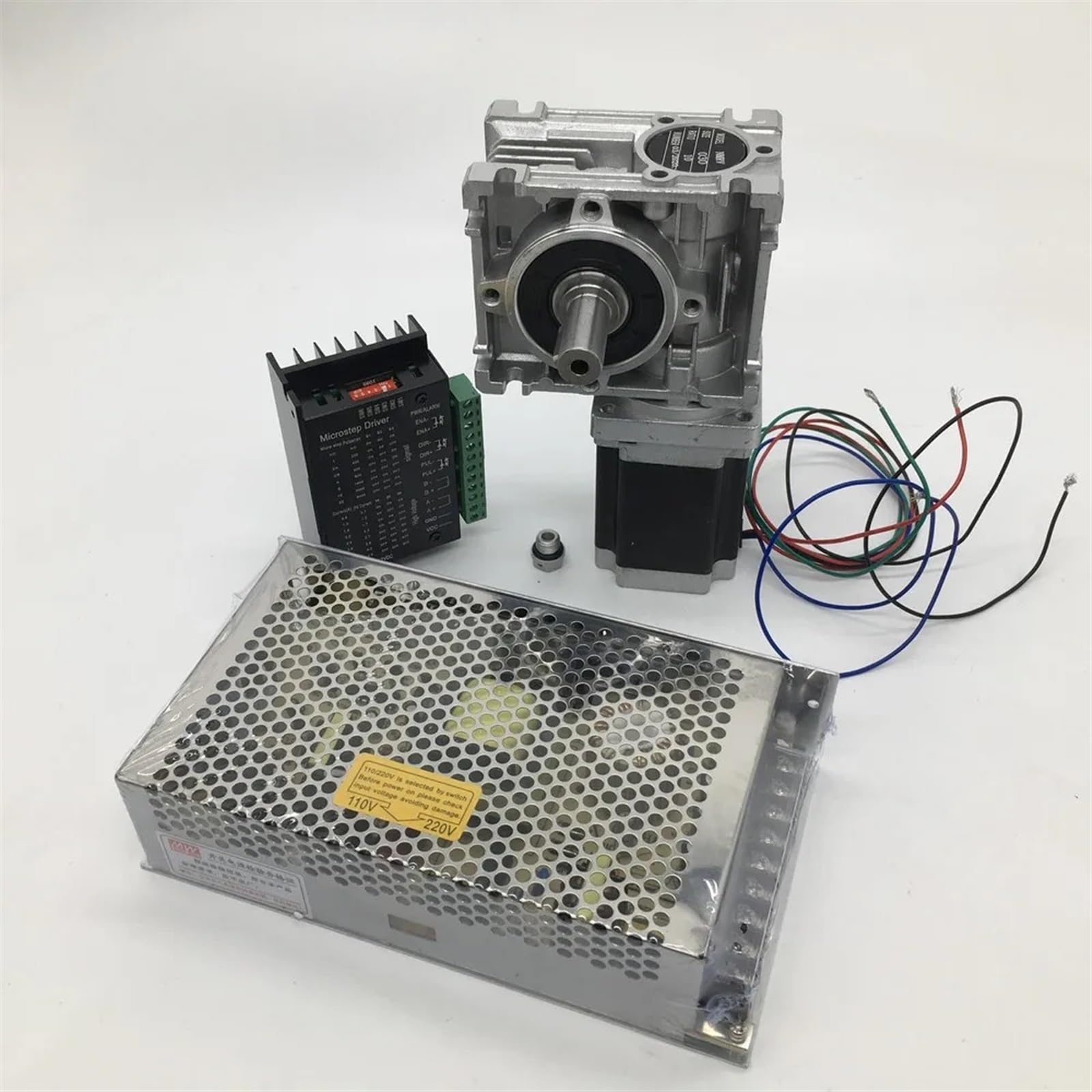 Moteur pas à pas Nema23 1.8NM avec réduction 5:1 pour couple élevé