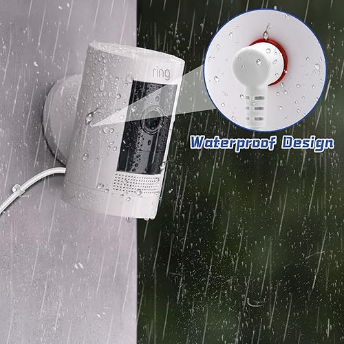 Miniatura 5 de Ring Camera Battery Charger Outdoor & Indoor, 16Ft5m Charger Cable for Ring Stick Up Cam Battery 3rd2nd Gen, Ring Spotlight Cam PlusPro, USB C and