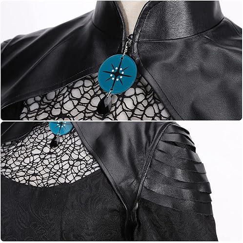 Miniatura 5 de Weixu Yennefer of Vengerberg - Disfraz de bruja para cosplay, vestido gótico, vestido gótico, disfraz de fiesta de Halloween para mujer