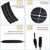 Solar Panel Kit, (150W/300W/450W/600W) 12V Flexible Solar Panel + 40A Controller, Easy Installation, for RV Boat Cabin Motorhome Caravan Camper Trailer,450W