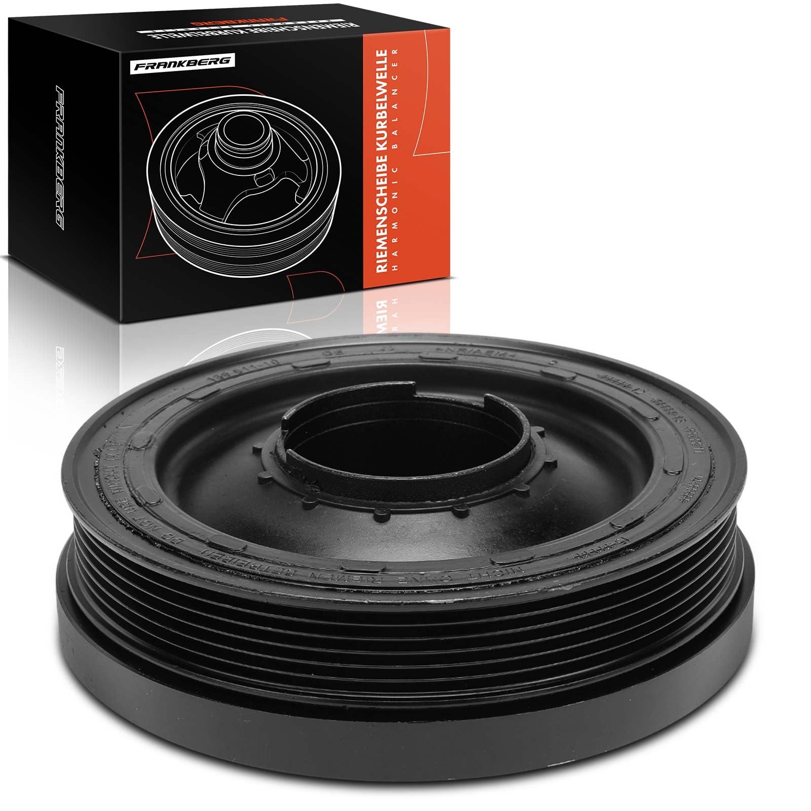 Frankberg Puleggia albero motore 11237823191 | Compatibile con: Serie 1 Cabrio E88, Serie 1 E81, Serie 3 Coupé E92, Serie 3 Touring E91, X1 E84, Serie 3 Cabrio E93