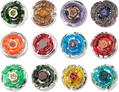 Miniatura 2 de Battle Top Game Metal Fusion 4D Series Spinning Top Set 12 Giroscopios 5 lanzadores con caja de almacenamiento, regalo para niños