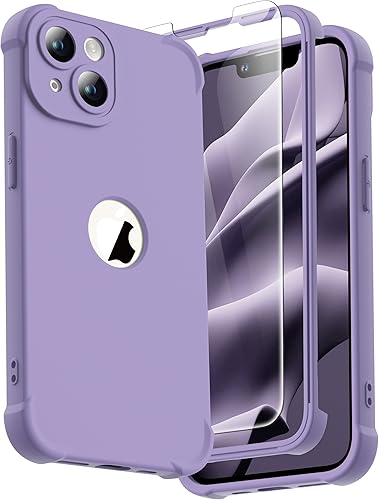 Miniatura 52 de ORETECH Funda para iPhone 13, con [2 protectores de pantalla] [prueba de caídas de grado militar de 15 pies] [protección de cámara] cuerpo completo