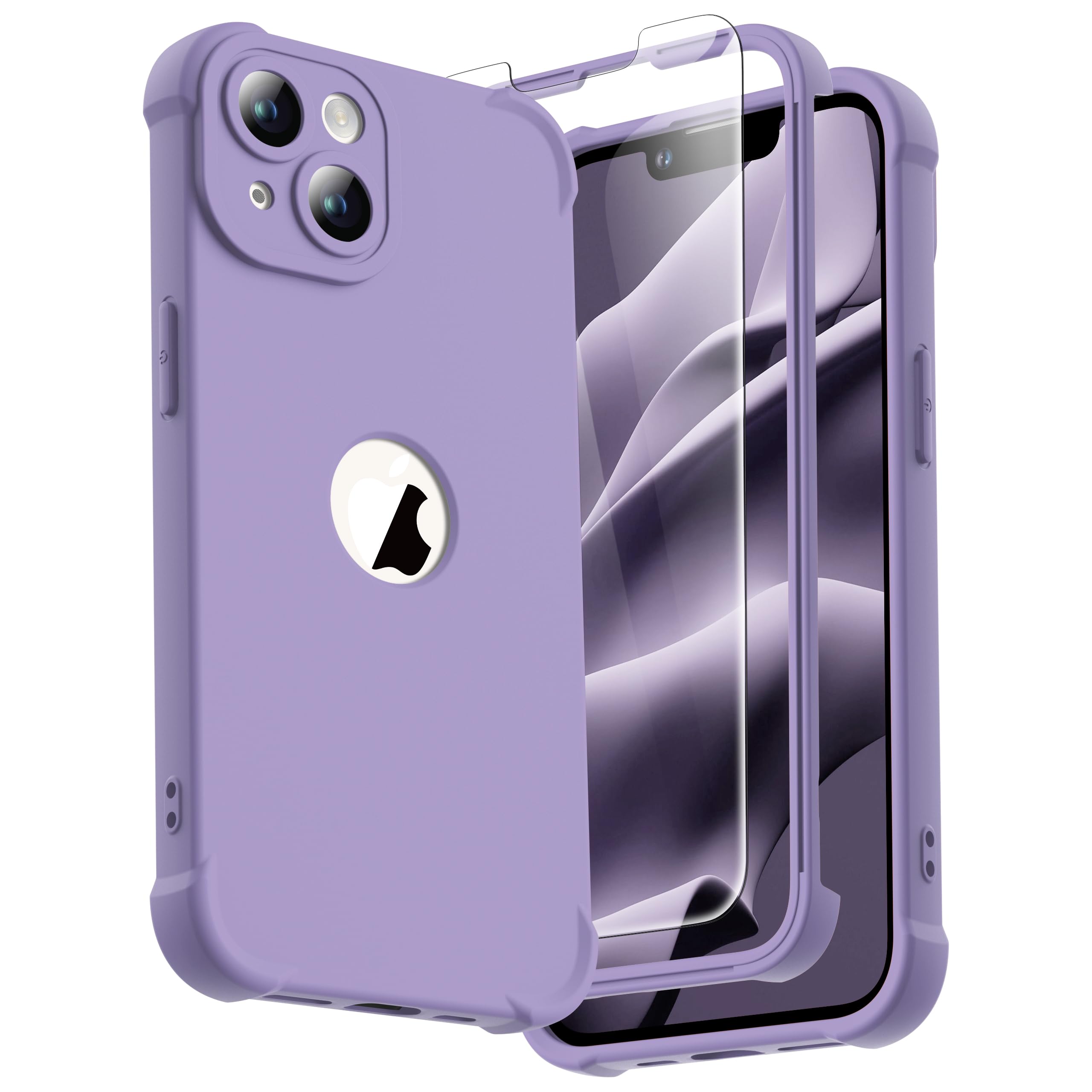 ORETECH for iPhone 14 Pro Max Case, with [2 x Screen Protectors] [10 Ft Military Grade Drop Test] [Camera Protection] 360° Full Body Shockproof Slim