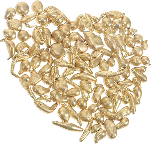 Miniatura 5 de EXCEART Paquete de 2 paquetes de partículas de latón para fabricación de joyas para adultos, kit de fusión de oro, herramientas de joyería, kit de