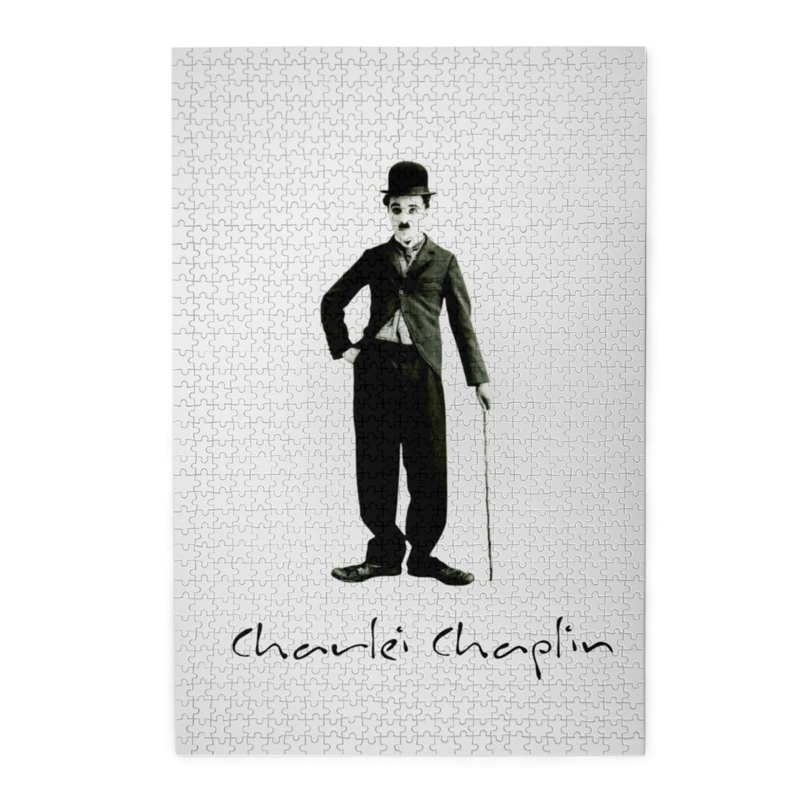 Amazon.co.jp: 1000ピース ジグソーパズル チャップリン 50*75cm 木製