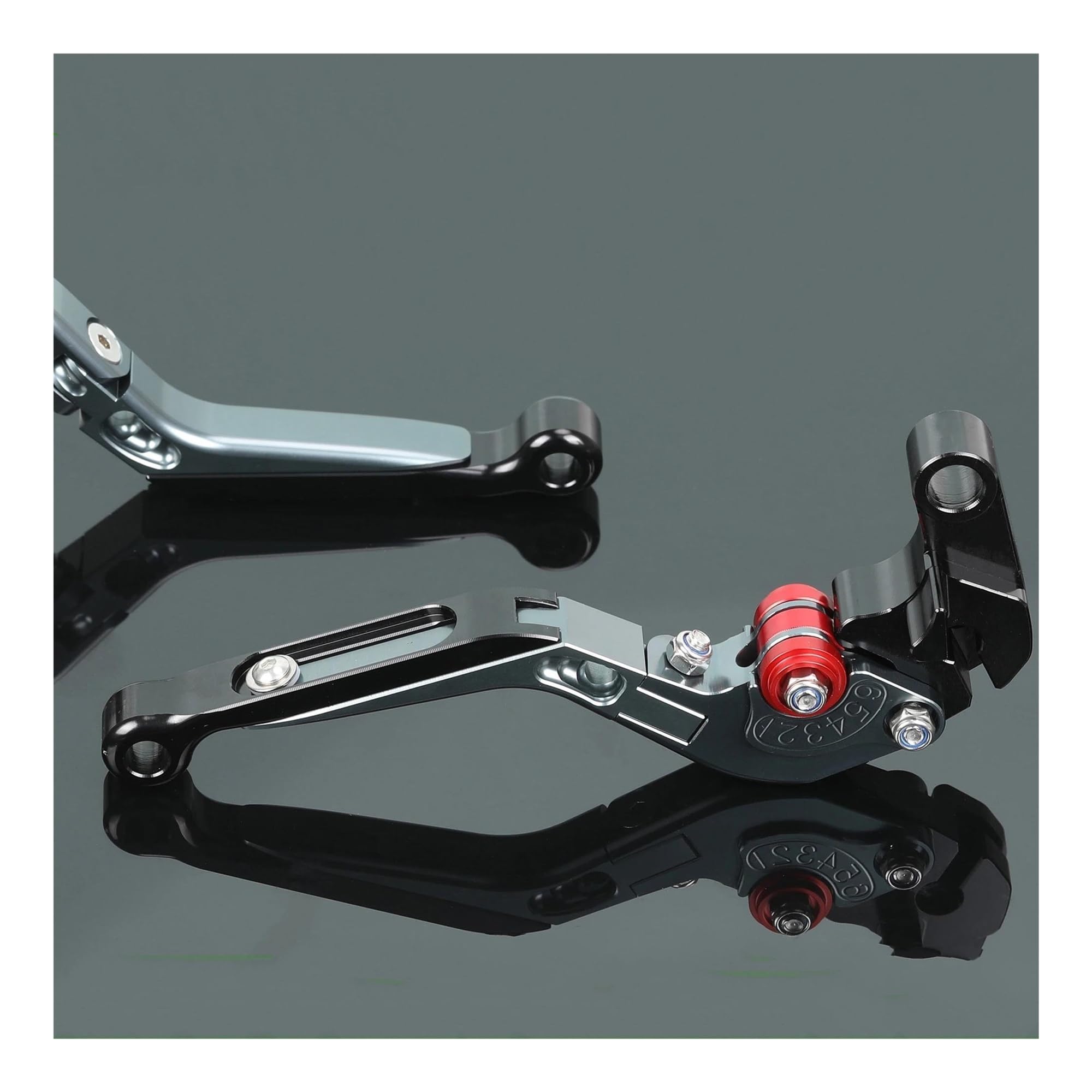 Pasuje do Yamaha FZ6 FAZER FZ-6 2004-2010 FZ 6 dźwignia hamulca motocyklowego regulowane składane dźwignie osłony uchwytu(16)