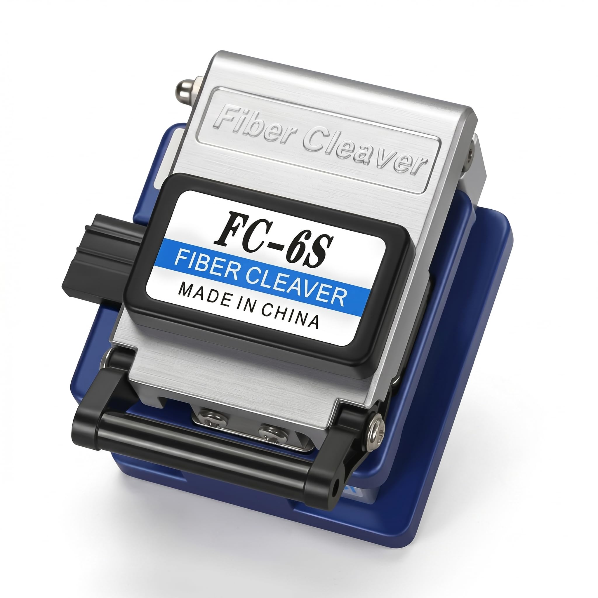 Cuchilla de fibra óptica FC-6S FTTH, herramienta cortadora de fibra de conexión en frío de alta precisión, cuchilla cortadora de cable de fibra, material metálico de hoja de 16 superficies
