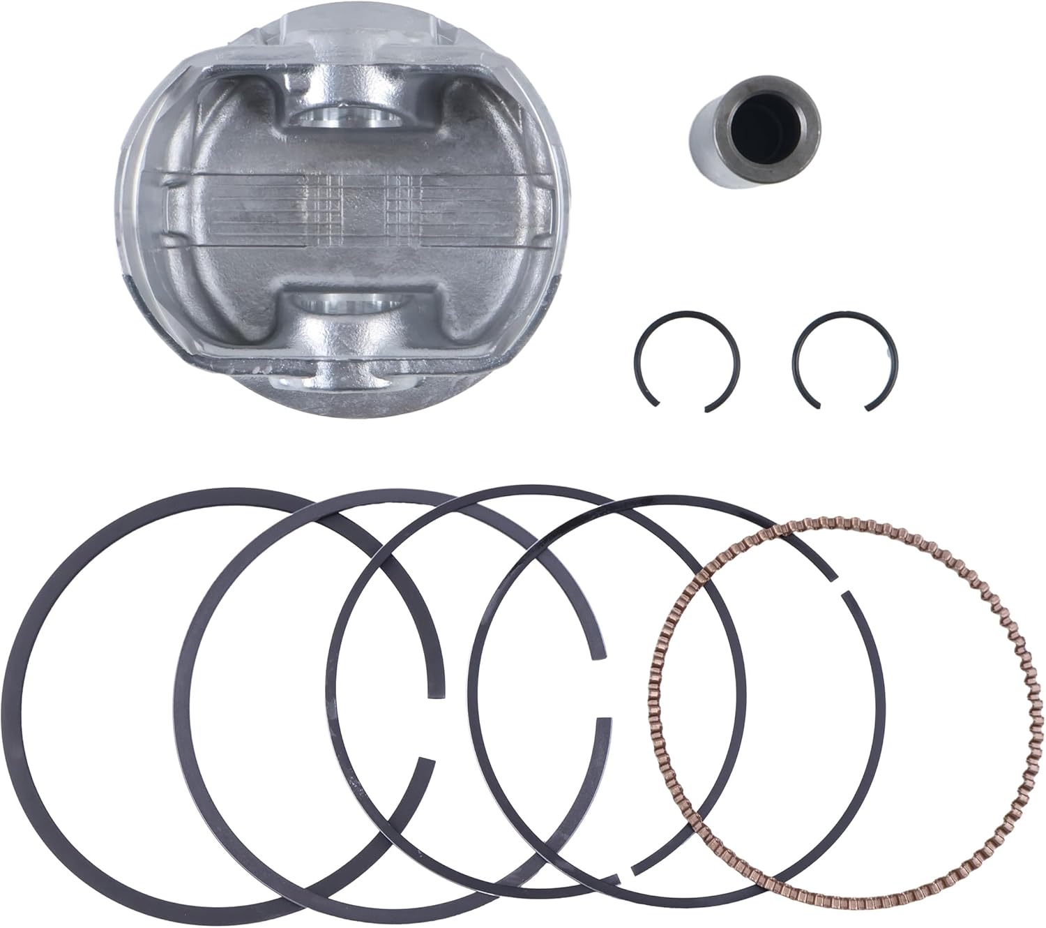 STD Piston & Rings Kit 13001-2131 13001-2210 13008-6025 Compatible with Kawasaki KAF620 Engine Models
