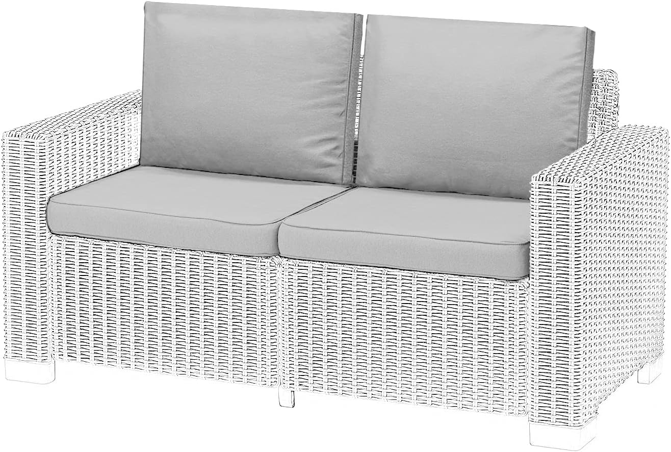 Replacement Seat Cushion Pads for Keter Allibert California Rattan