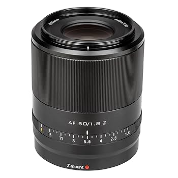 Amazon.co.jp: VILTROX 単焦点レンズ AF 50mm F1.8 Zマウント用