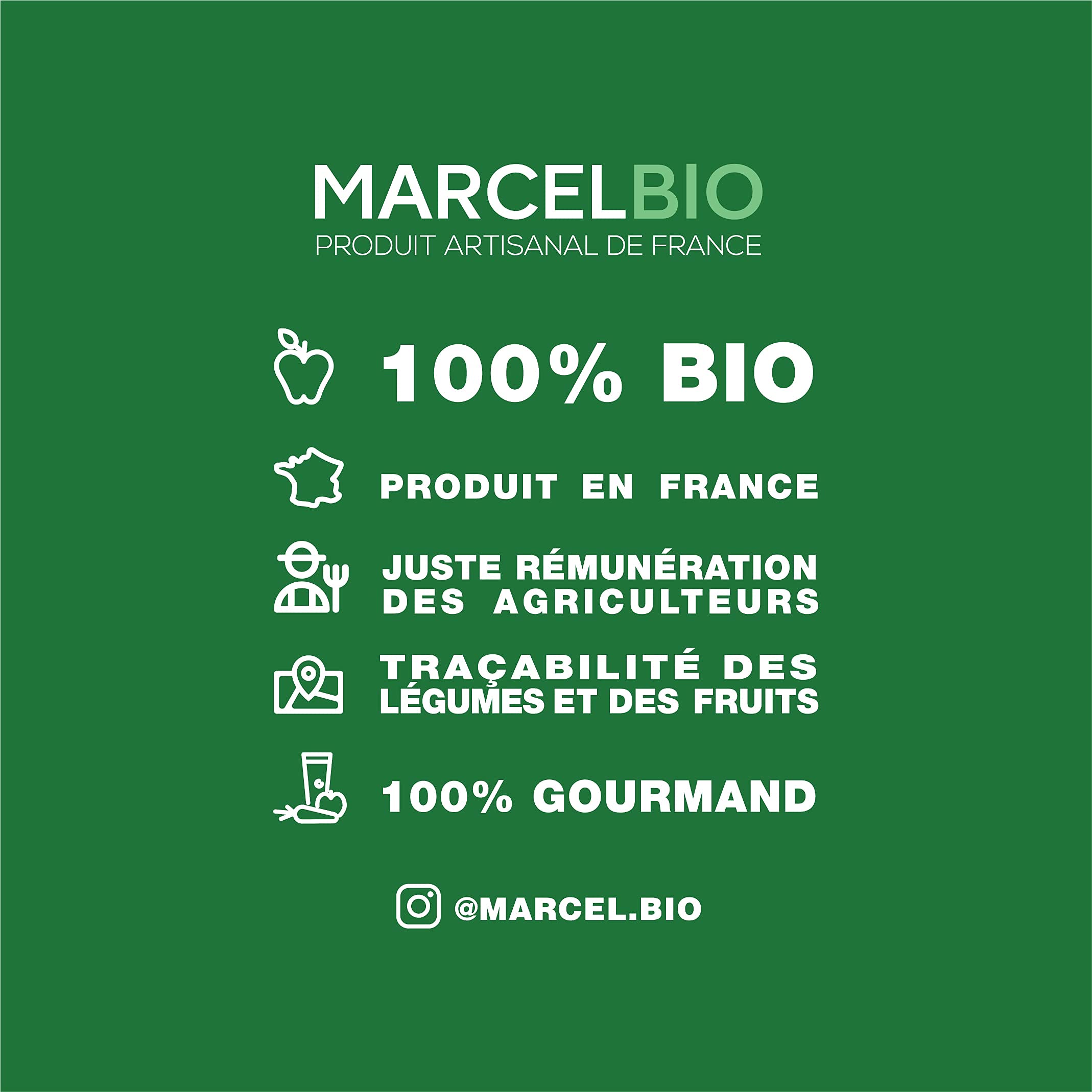 Marcel Bio - Gaspacho Bio 48cl - Pack de 3