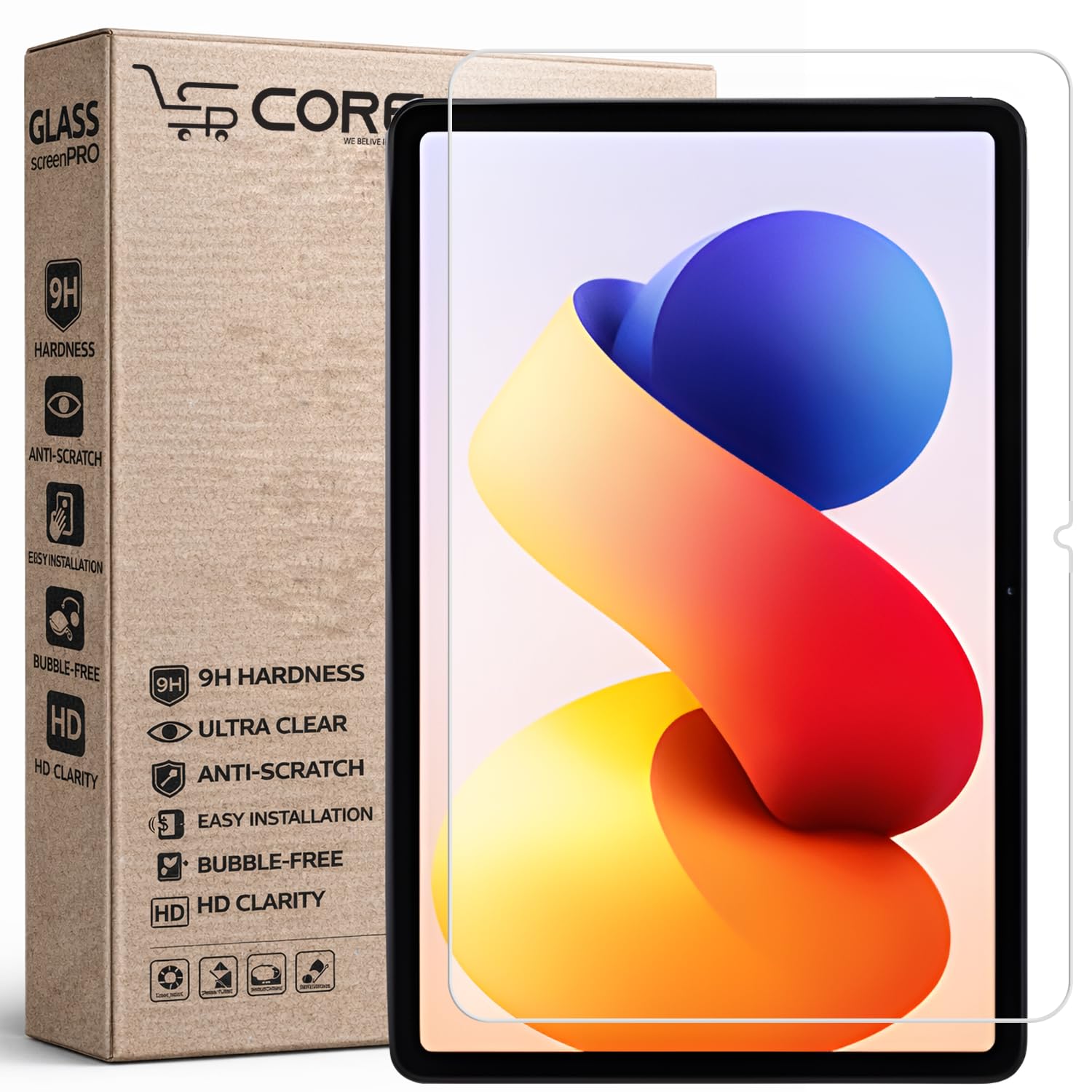 Tempered Glass for Redmi Pad 2 Pro 12.1 inch 5G Tablet Full Screen Protector Guard for Redmi Pad 2 Pro 12.1 inch (Anti Scratch, FingerPrint, SmudgeProof) (with Easy Installation Kit) (Pack of 1)-picture-20