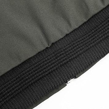 Men's Lightweight Flight Bomber Jacket Slim Fit Windproof Full Zip Softshell Coat Spring Breathable Windbreaker