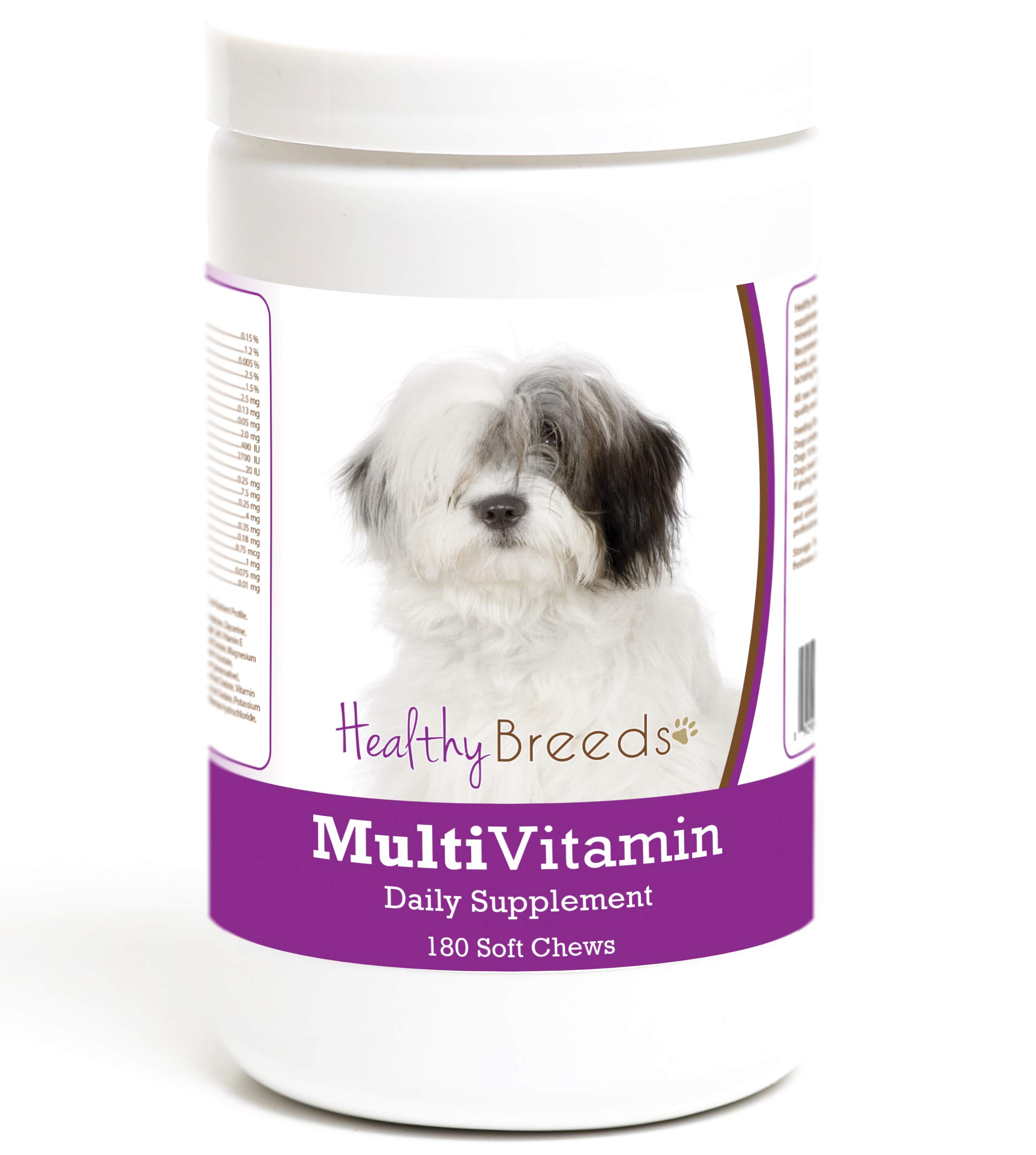 Healthy Breeds Old English Sheepdog Multivitamin Soft Chew for Dogs 180 Count
