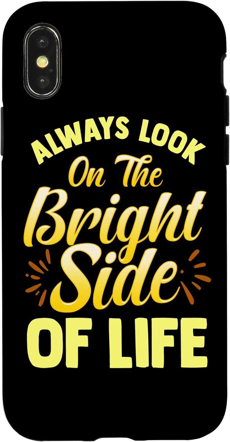 Amazon Com Iphone 11 Pro Always Look On The Bright Side Of Life Positivity Case Amazon Com Iphone 11 Pro Always Look On The Bright Side Of Life Positivity Case