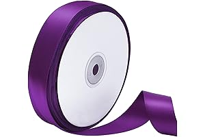 Purple Satin Ribbon, 1 Inch of Elegance