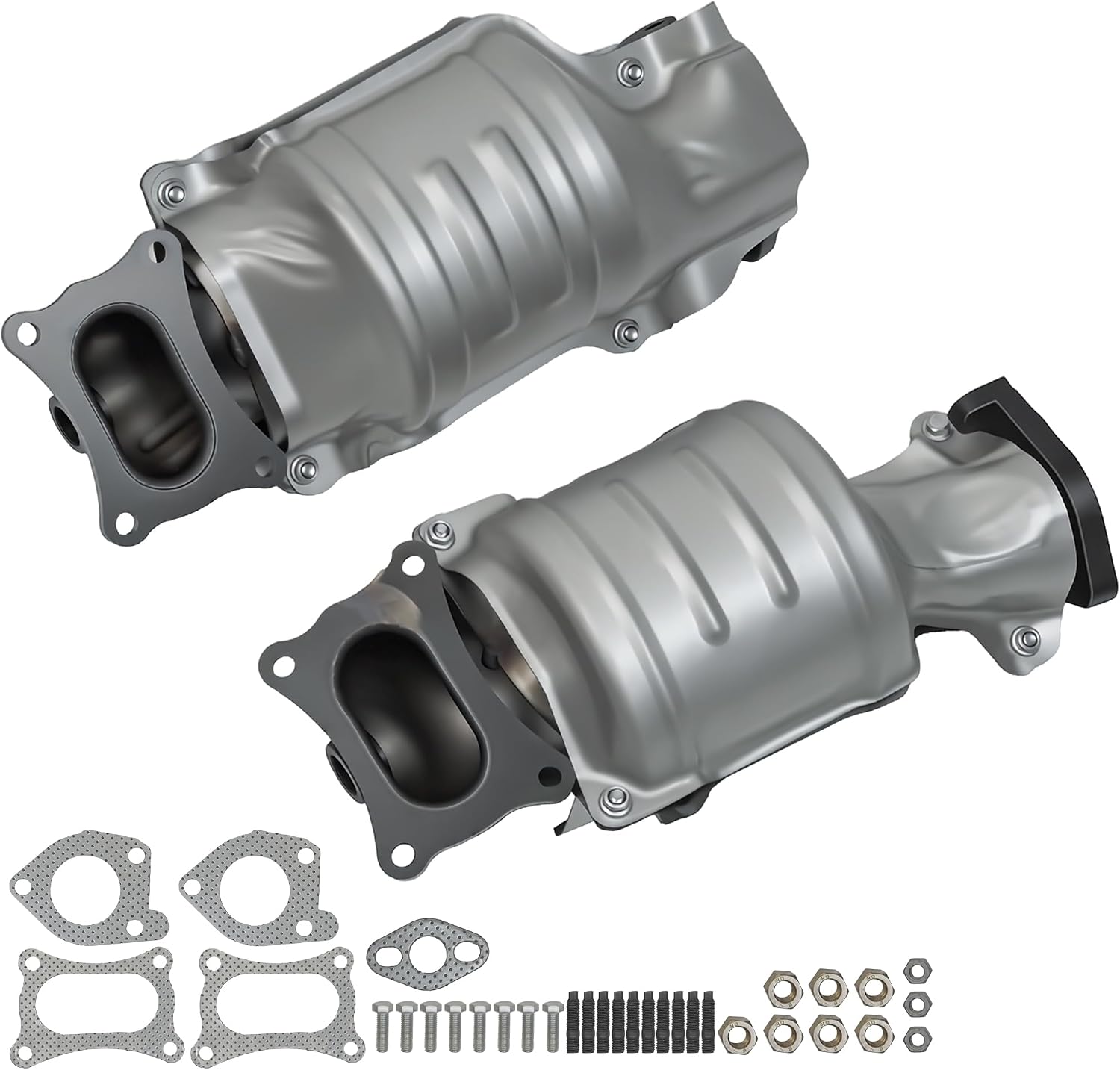 Catalytic Converter Compatible with Honda Accord 2008-2017, Pilot, Odyssey, Ridgeline, Crosstour & Acura MDX, RDX, TLX, TSX, TL, ZDX, RL, 3.5L 3.7L, High Flow Catalytic Convertor - EPA Compliant