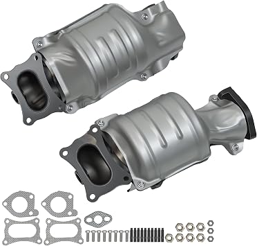 Catalytic Converter Compatible with Honda Accord 2008-2017, Pilot, Odyssey, Ridgeline, Crosstour & Acura MDX, RDX, TLX, TSX, TL, ZDX, RL, 3.5L 3.7L, High Flow Catalytic Convertor - EPA Compliant