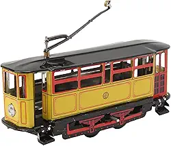 Carrinho de Brinquedo Vintage de Metal, Design Clássico, Item Colecionável Artesanal para Adultos, Adereços de Fotografia