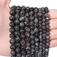 Vista 52 de 60 piezas de cuentas sueltas de malaquita de 6 mm para hacer joyas, cuentas naturales semipreciosas redondas y suaves para collares y pulseras