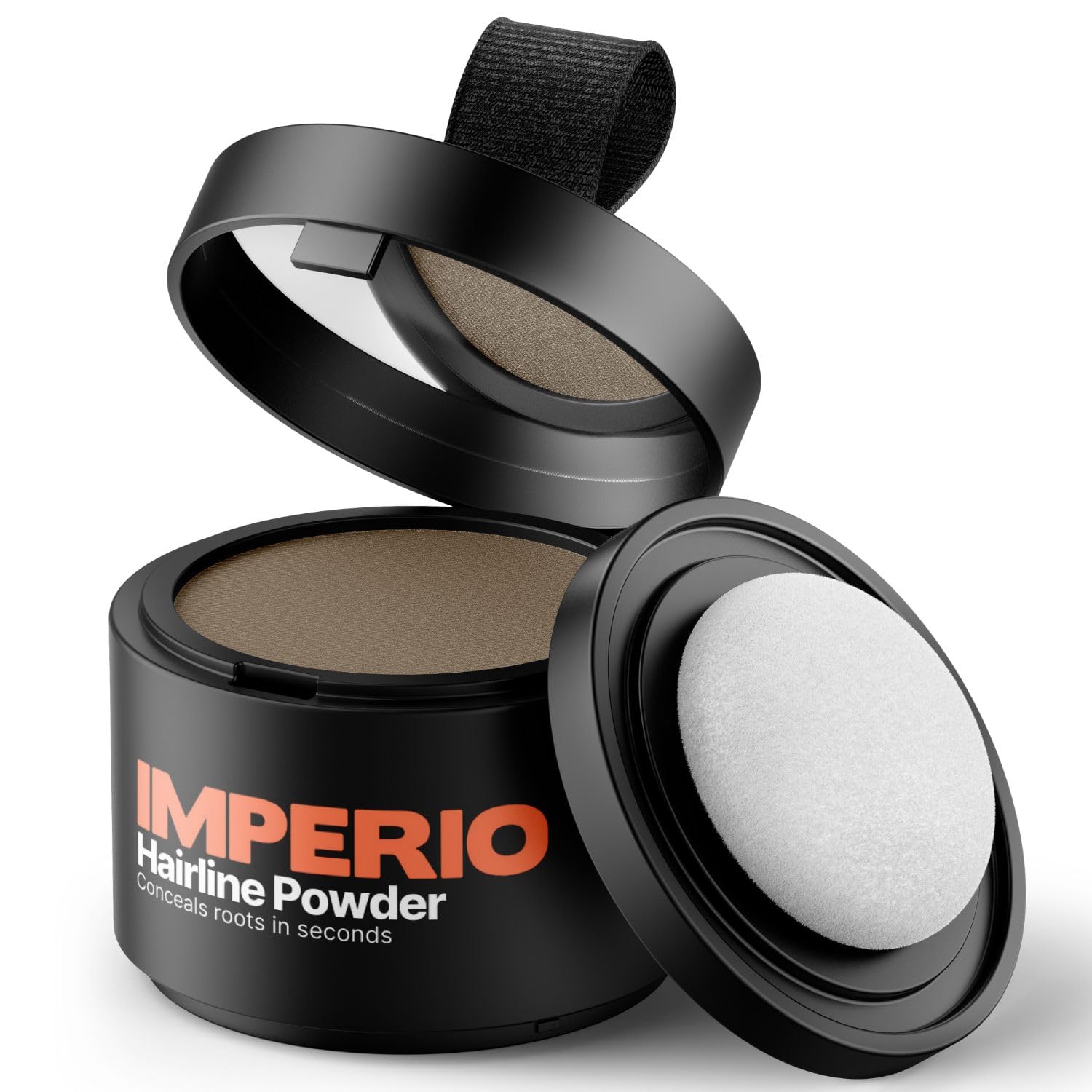 IMPERIO Root Touch Up Powder, Hairline Powder for Women and Men Waterproof Root Touch Up to Cover Roots