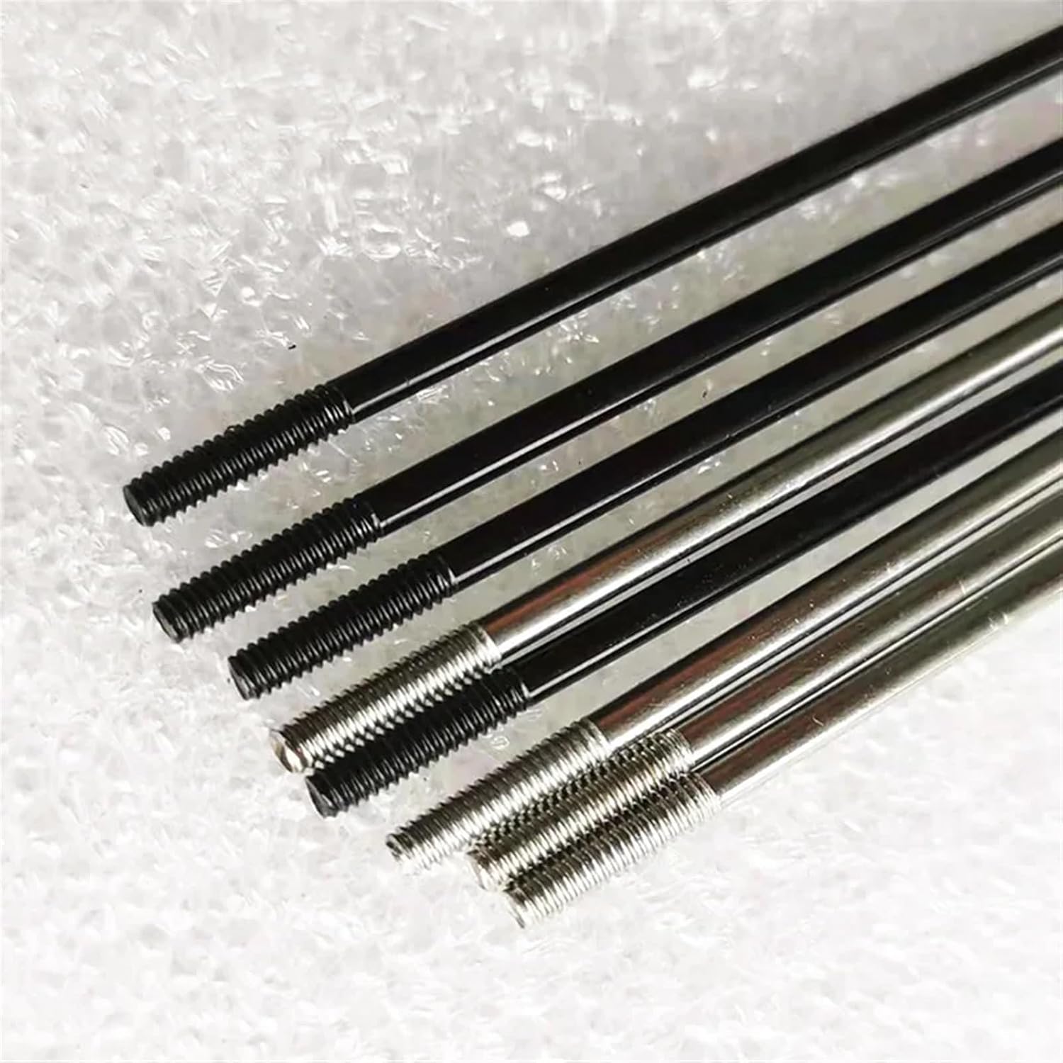 36Pcs 14G 2MM Bicycles Spokes Stainless Steel Spokes 26 Inch 27.5 Inch 29 Inch Straight Head Spokes Road Bike Elbow Steel Bar Bicycles Parts Cycling Spoke