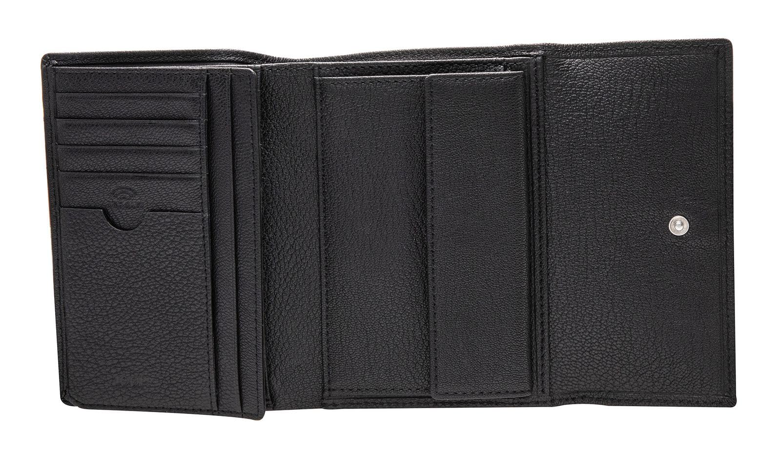 Joop! Leder Geldbörse Lantea Cosma Purse Black schwarz