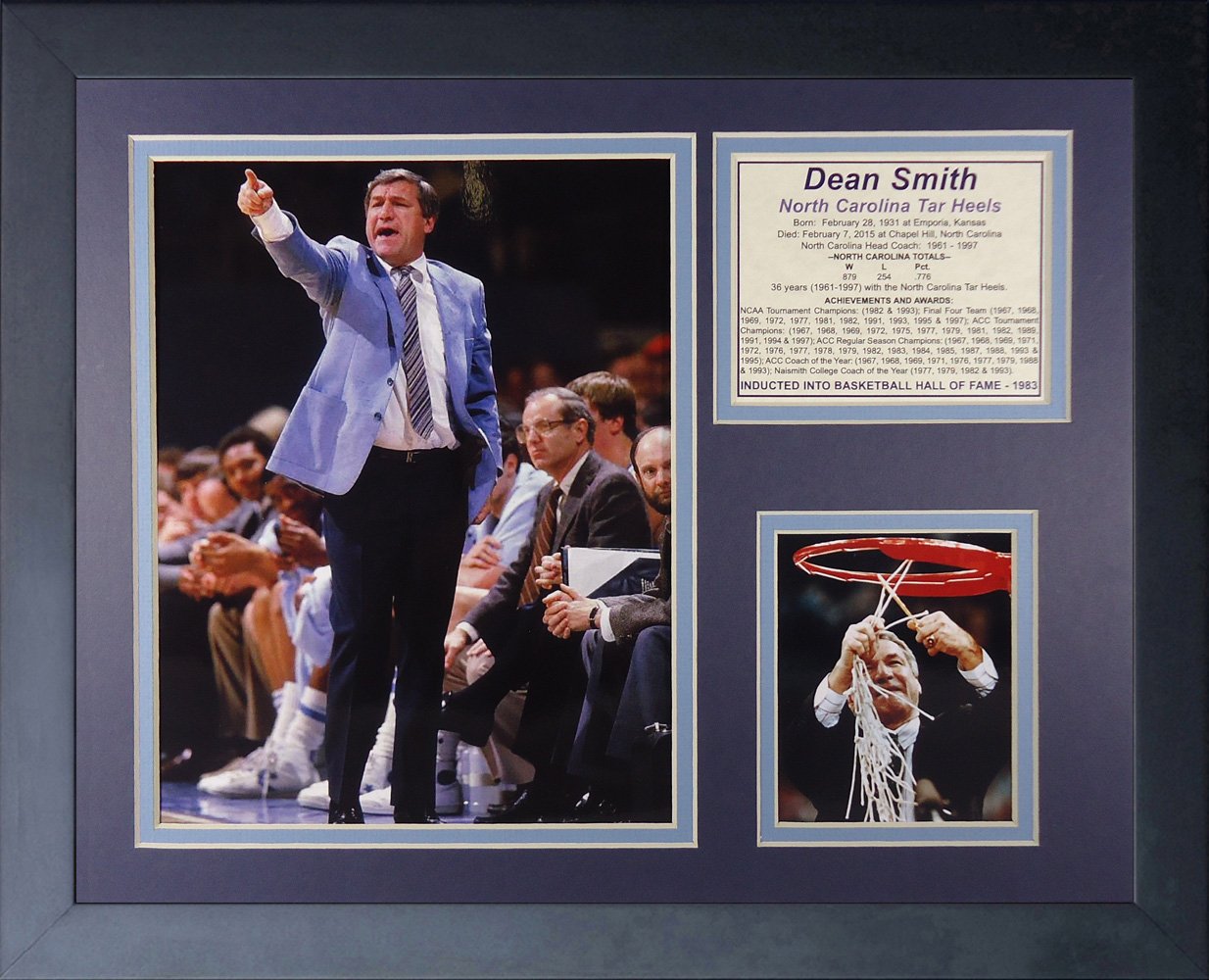 Legends Never Die Dean Smith Collage Photo Frame, 11" x 14"