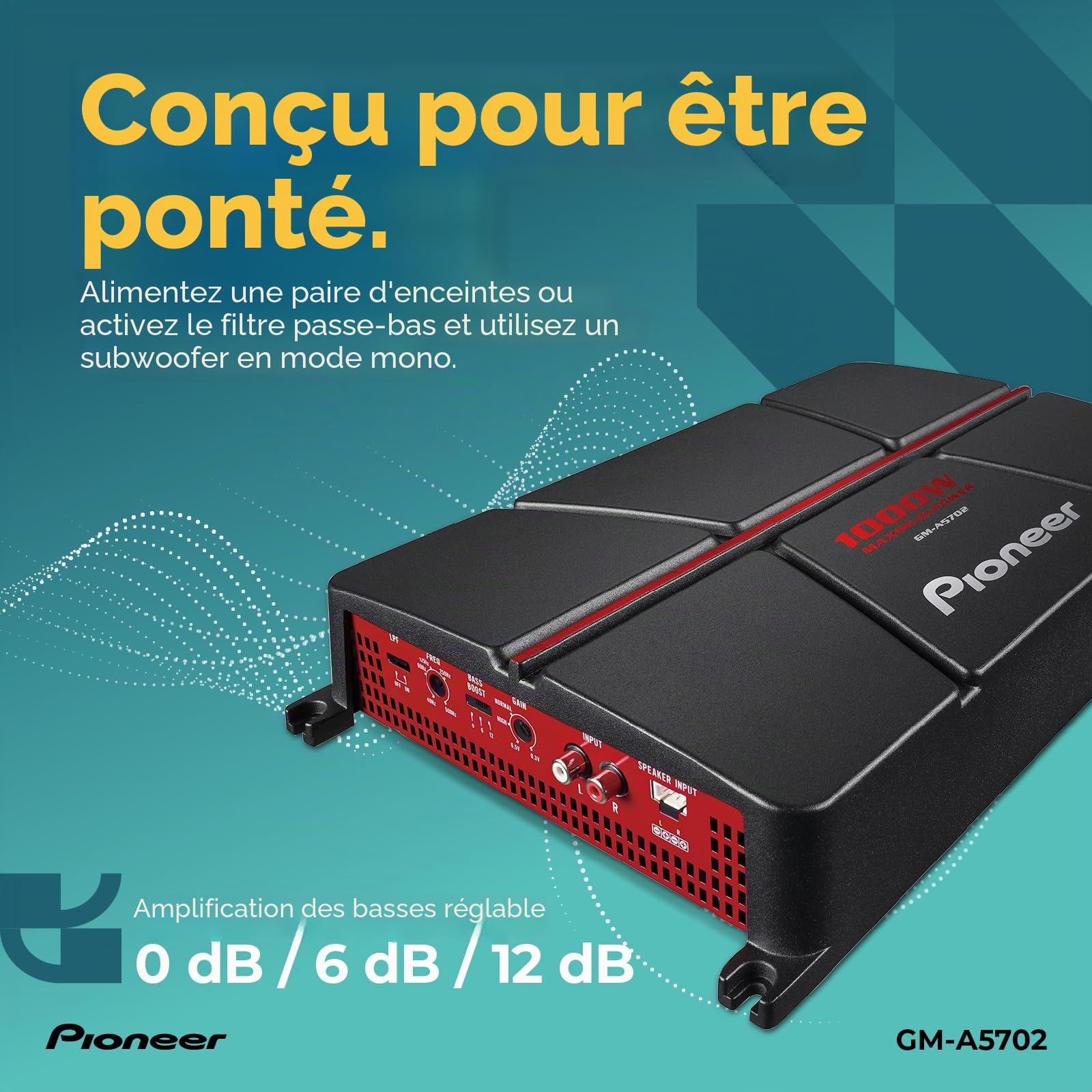 Pioneer(R) 2CH 57 Series AB AMP