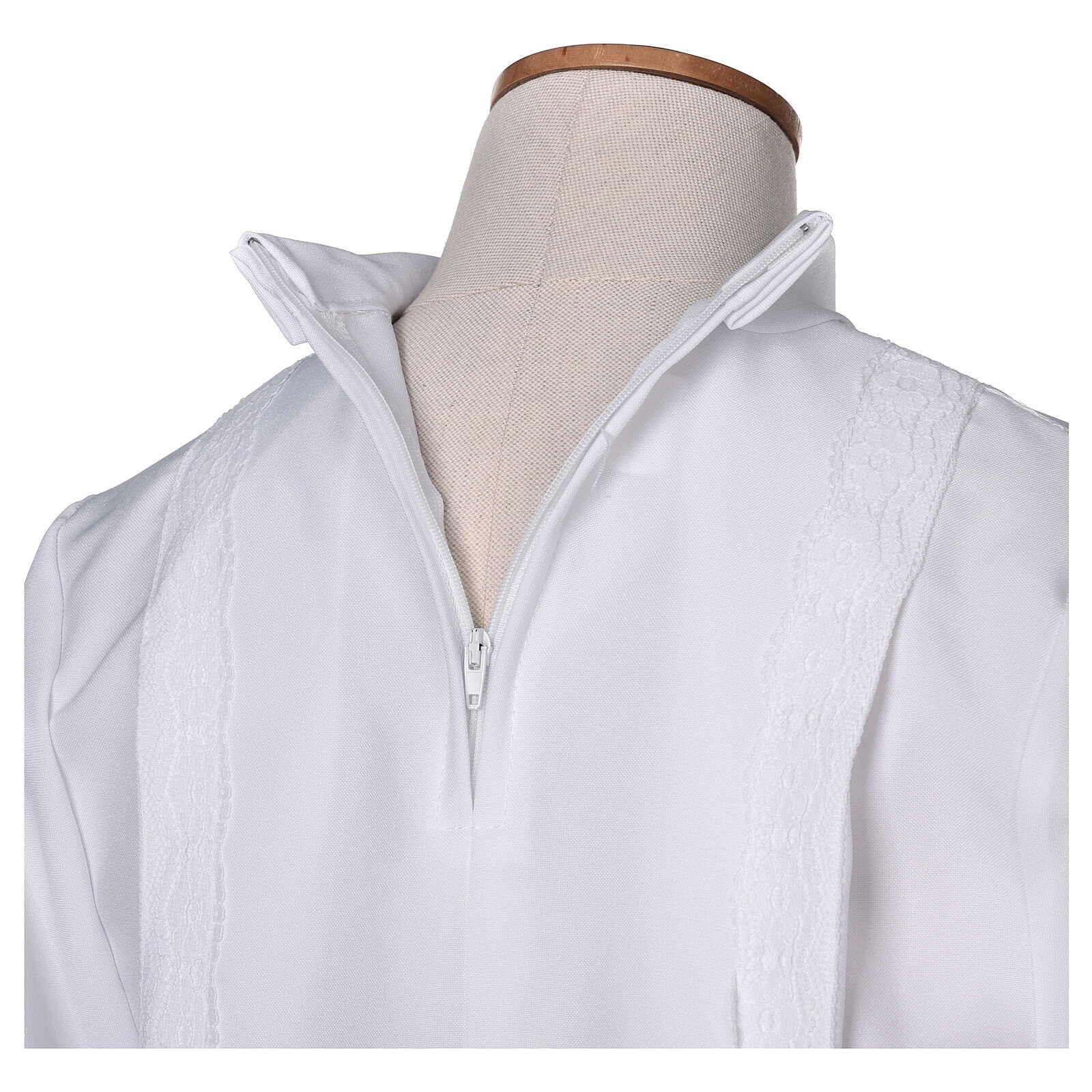 Holyart Vestidos comunión: Cogulla Primera Comunión macramé cinturón moño