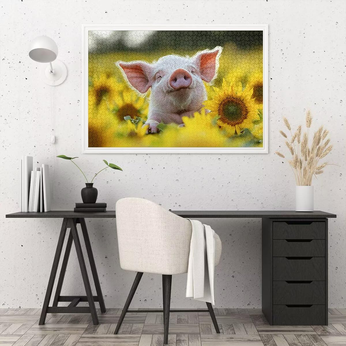 Puzzle 2000 elementów, drewniane puzzle dla dorosłych z pudełkiem na prezent, świnka puzzle dla dorosłych, puzzle dla całej rodziny, dekoracja bożonarodzeniowa, dekoracja salonu, prezenty dla kobiet