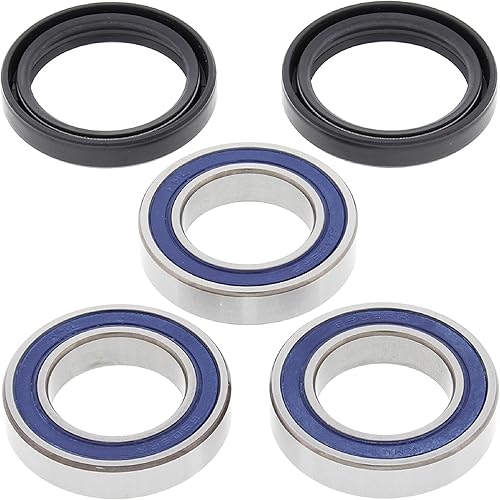 All Balls Racing 25-1250 Kit de juntas de rodamiento de rueda compatible con/reemplazo para Honda Suzuki