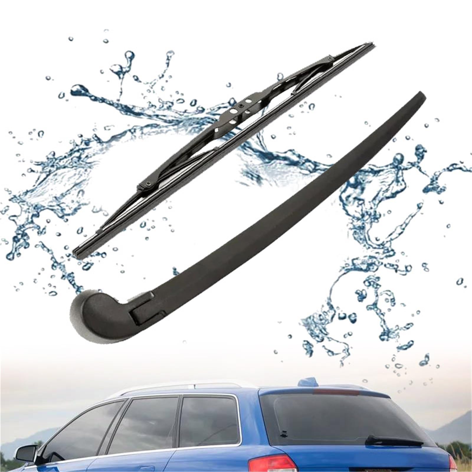 Kit Set Braccio E Spazzola Tergicristallo Posteriore da 14" per A&UDI A4 B6 B7 S4 2001-2008 2002 2003 2004 2005 Parabrezza Lunotto Posteriore Tergicristallo