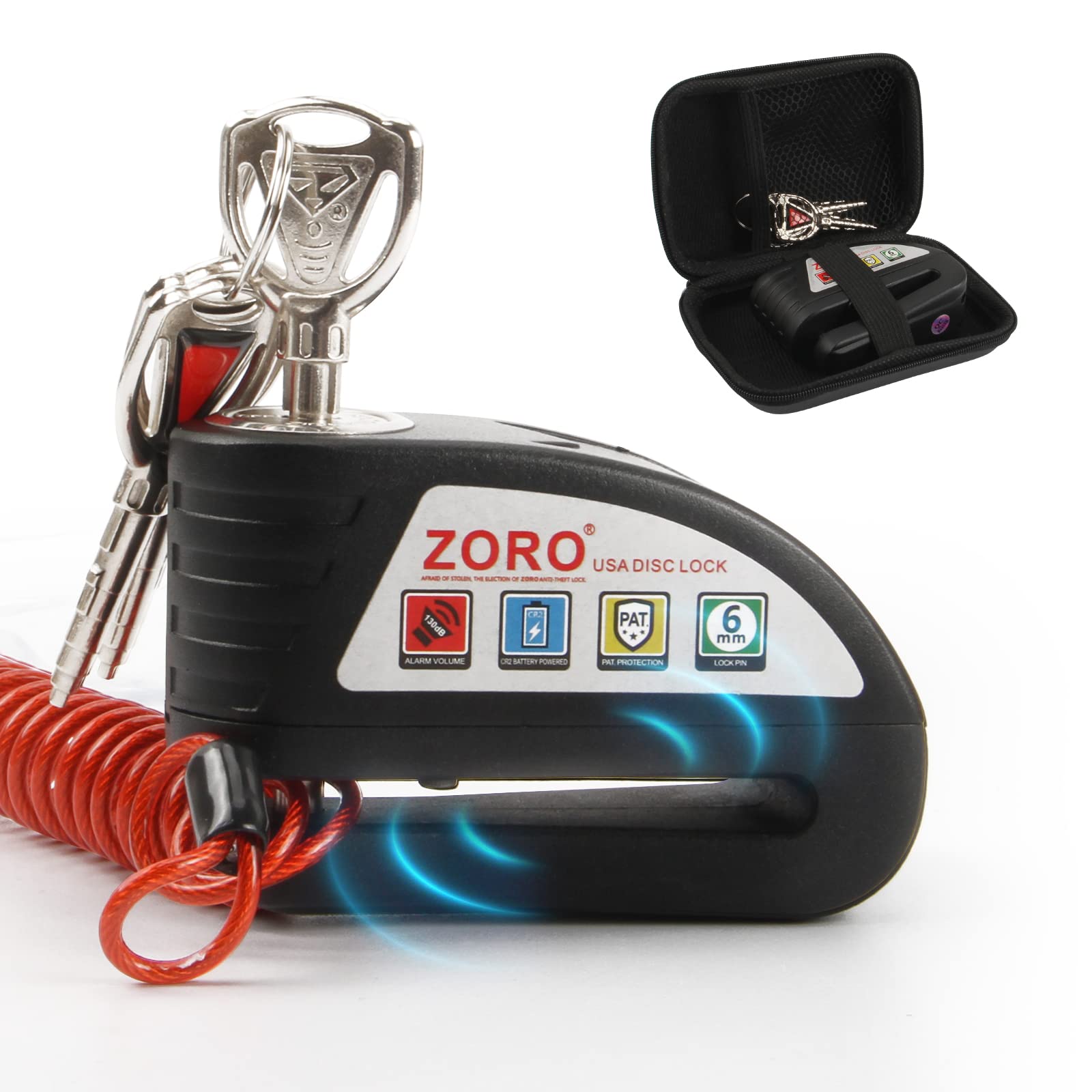 Wholesale Waterproof Disc Brake Lock - Anti-Theft Motorcycle Lock