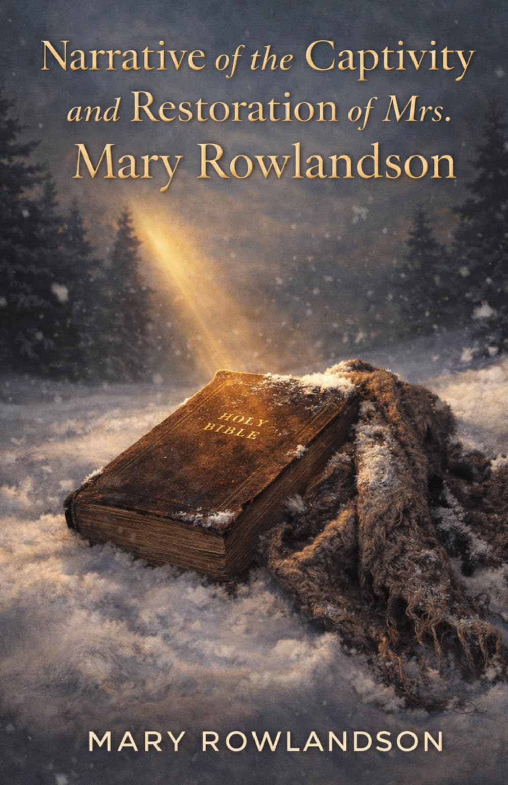 Narrative of the Captivity and Restoration of Mrs. Mary Rowlandson