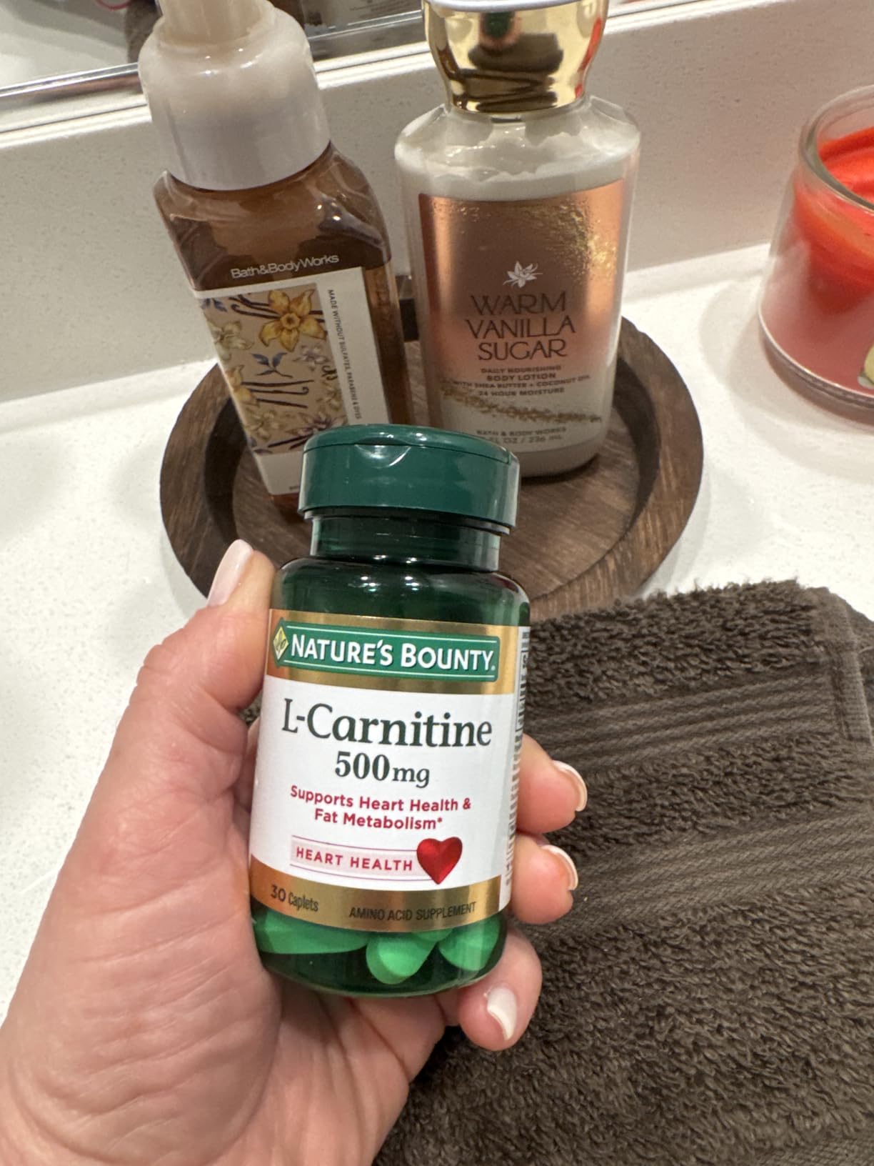 Nature's Bounty L-Carnitine, Supports Heart Health & Martinique