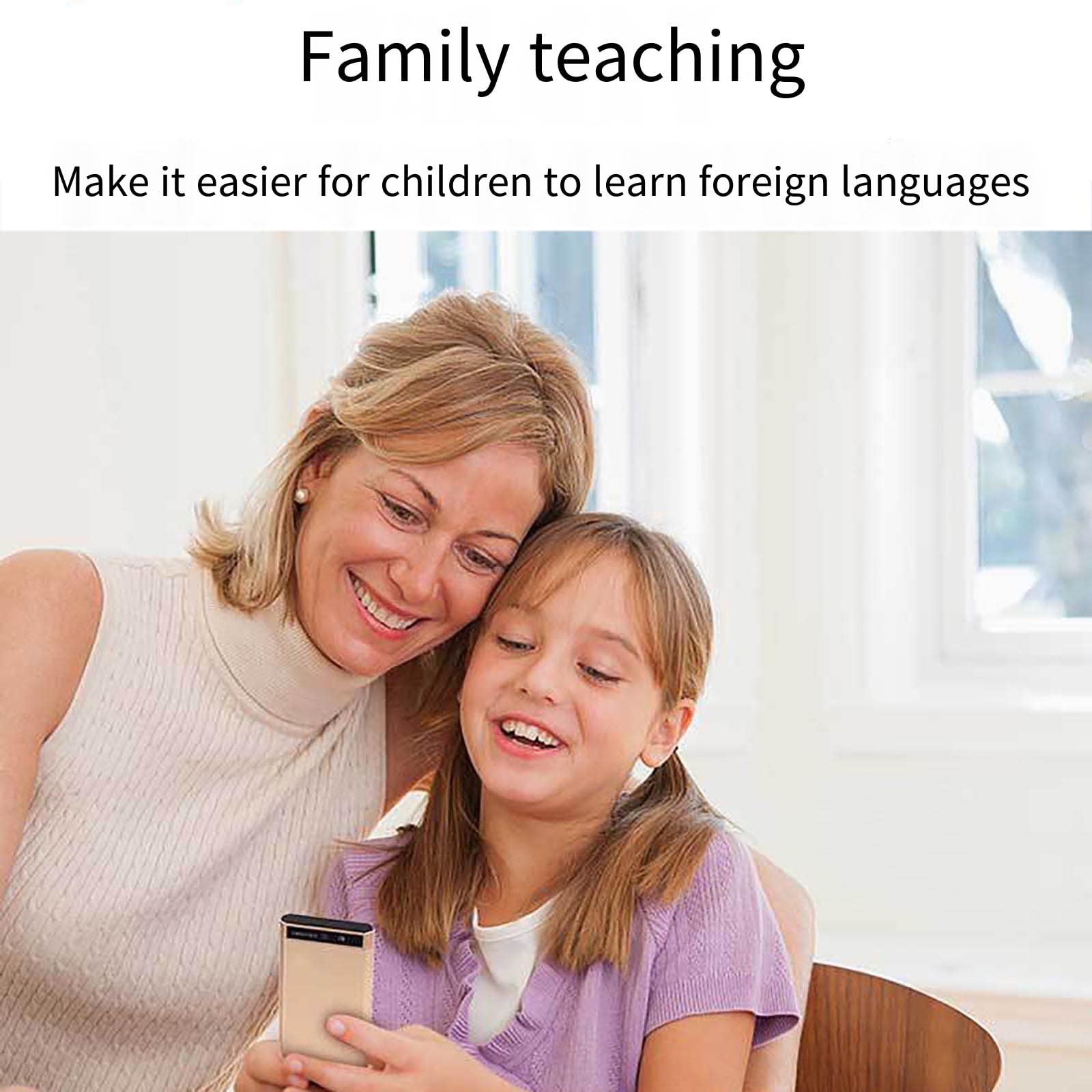 Dispositif de Traduction de Langue instantanée Intelligent - Dispositif de Traduction de Langue électronique, Traduction de Photos vocales, Dispositif de Traduction de Langue Classique, efficacité du