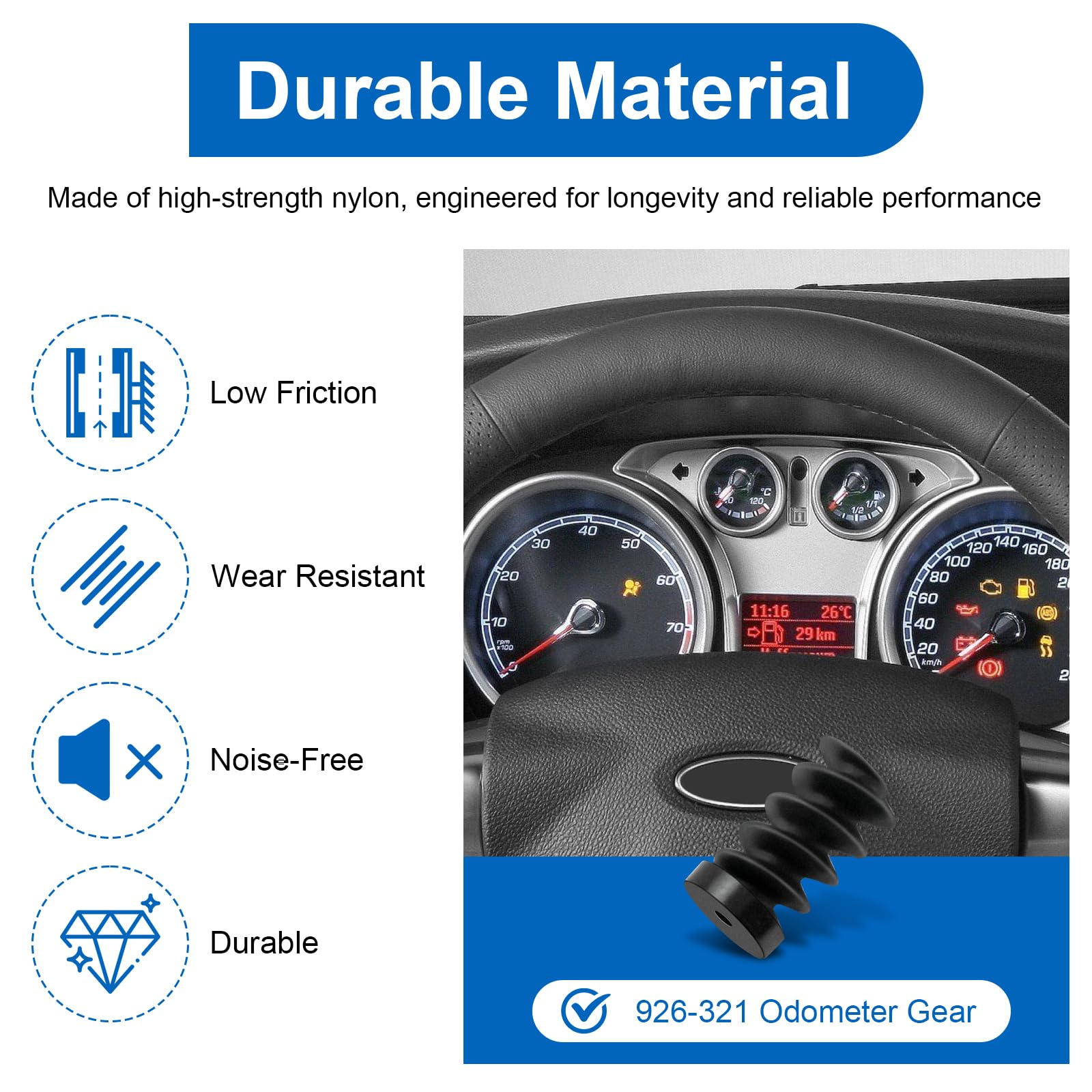 Ford Ranger Odometer Gear Replacement - ERETOW -6 Ford Ranger Odometer Gear Replacement - ERETOW -6