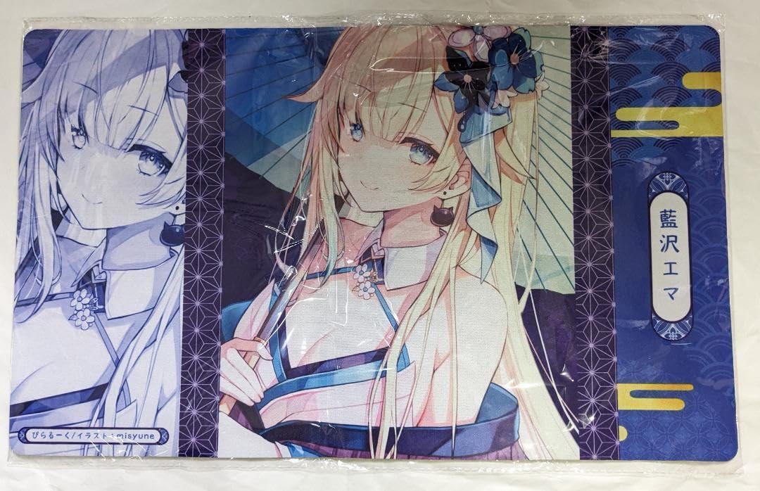 藍沢エマ ラバーマット プレイマット ぶいすぽっ！ ぶいすぽ VGGC たそまる 藍沢エマ ラバーマット プレイマット ぶいすぽっ! ぶいすぽ VGGC