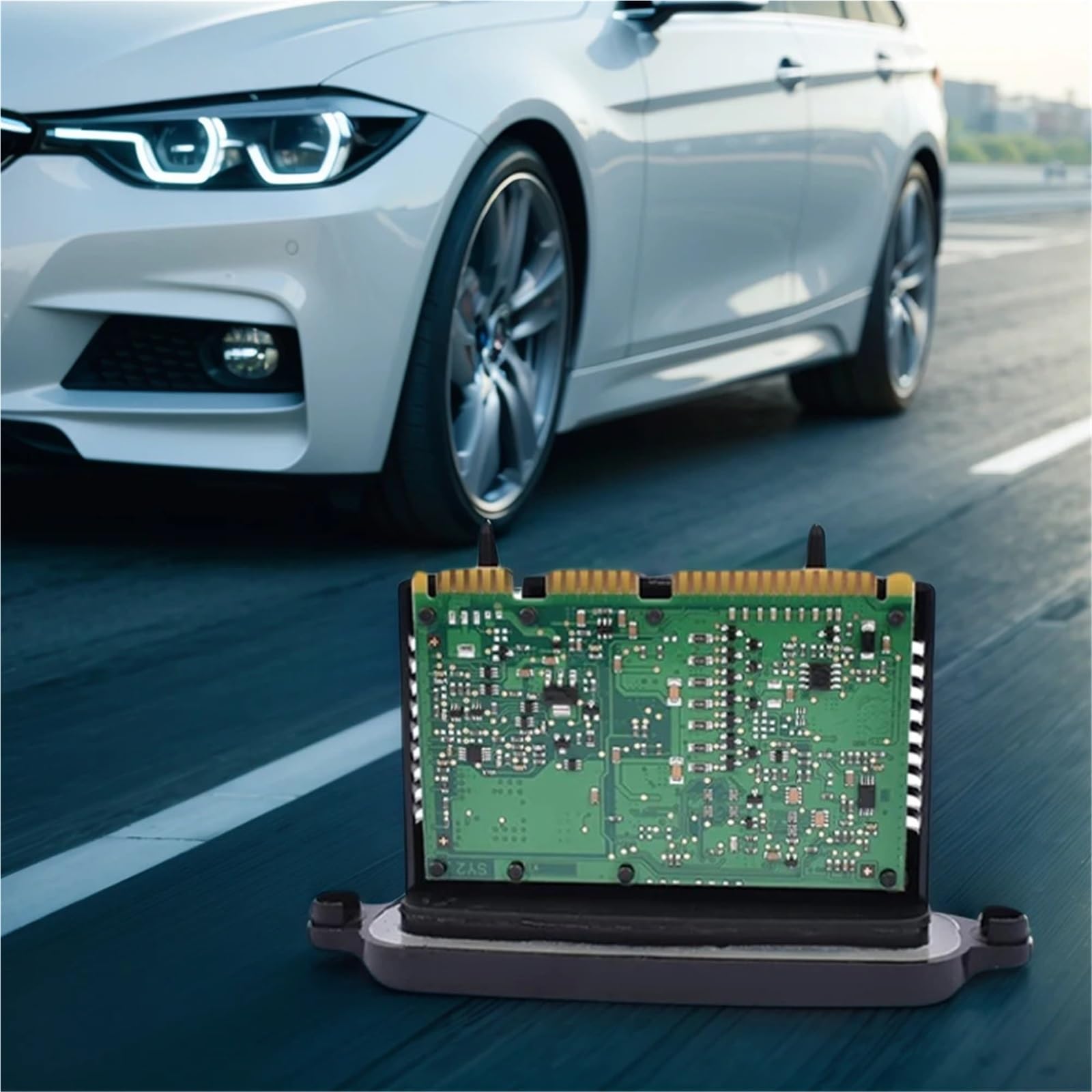 Moduł sterujący lampą reflektorów Moduł reflektora ksenonowego TMS Wymień 63117316217 63117329157 adaptacyjnego pasuje do serii 5 F10 F11
