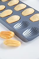 Vista 6 de Sartén antiadherente Fox Run 44925, acero al carbono, 12 copas Gris antiadherente