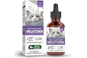 Melatonin for Cats to Sleep - Safe, Non-Toxic Cat Calming Drops